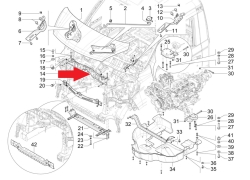 Lock Support plate above